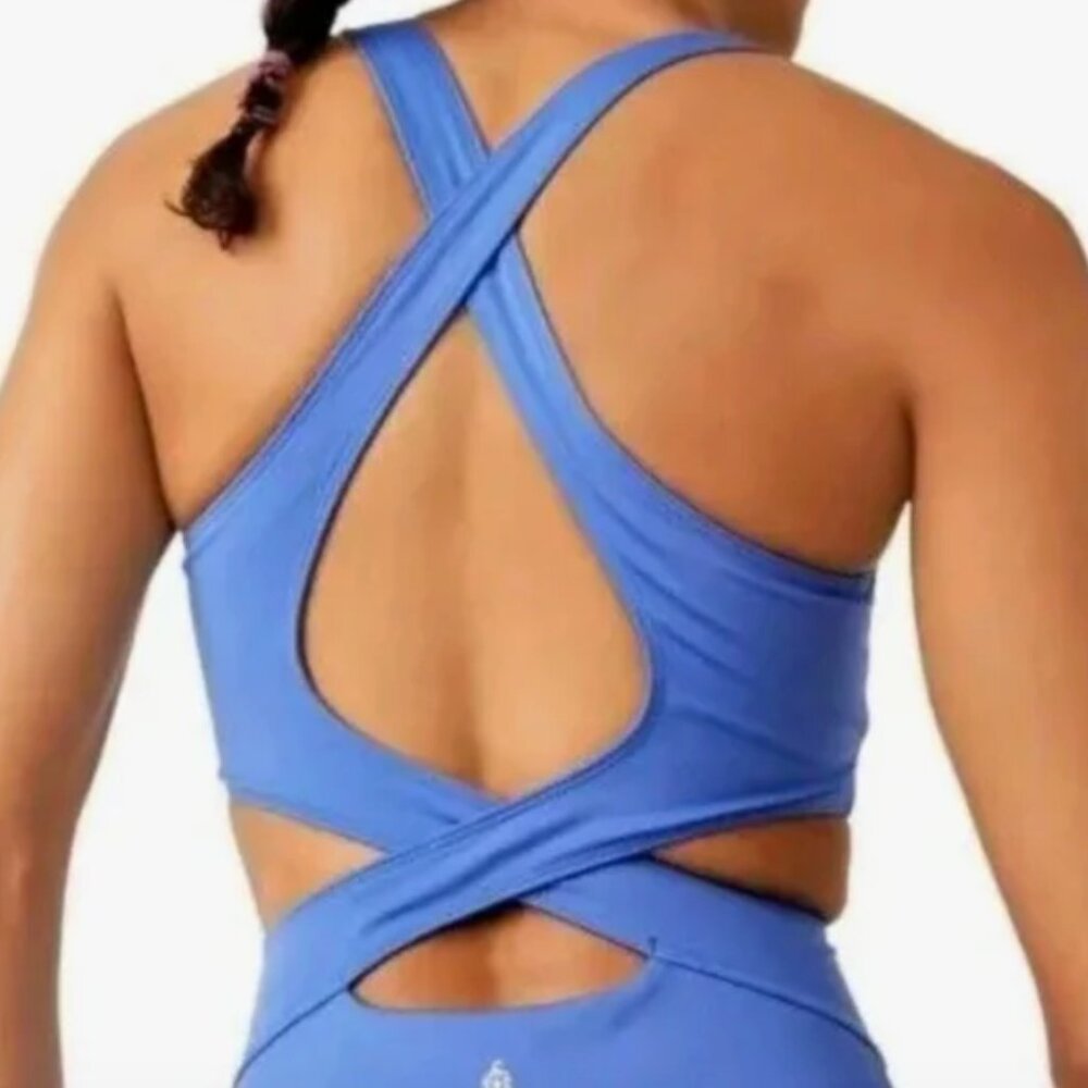 Free People Movement Back It Up One Piece Pool Blue XS - Picture 10 of 12